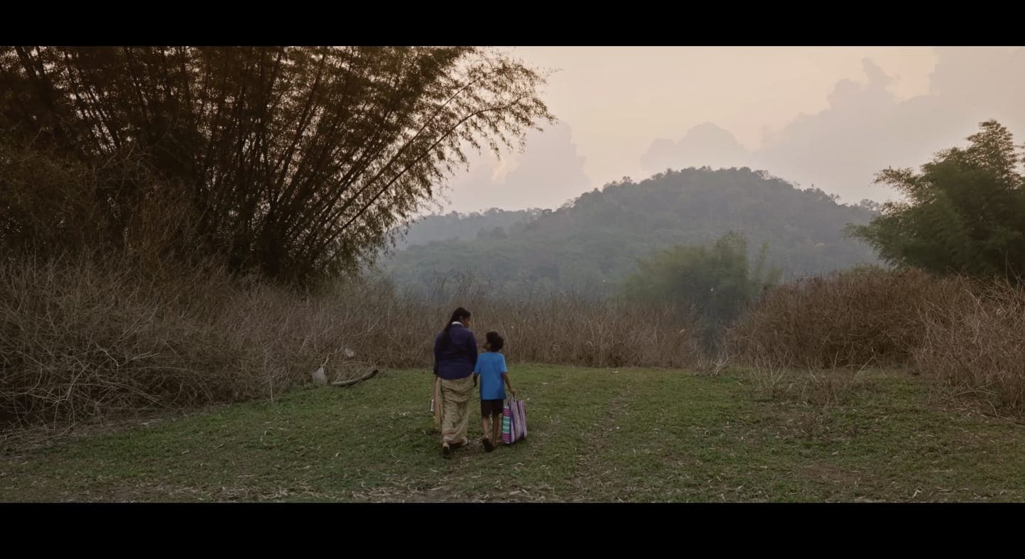 KODAMANJU — Mother and son